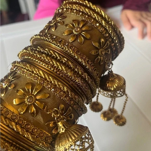 Indian Jhumki Bangles - Picture 2 of 5